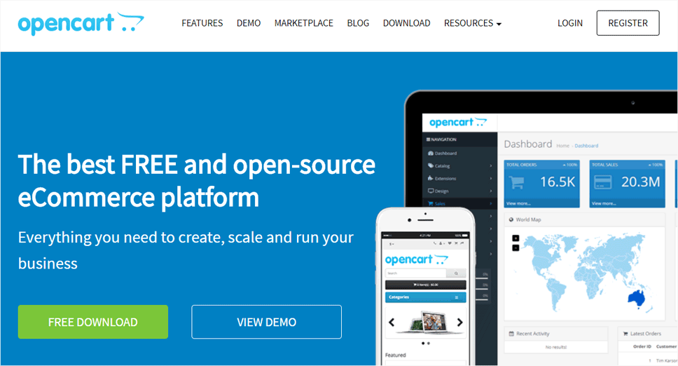Opencart eCommerce Platform
