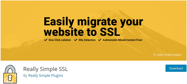 Really Simple SSL WordPress Free Plugin