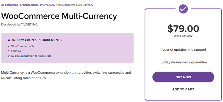 WooCommerce Multi-Currency Plugin