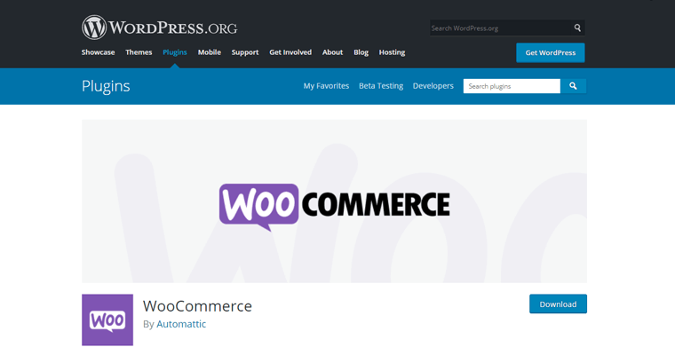 WooCommerce Plugin for WordPress