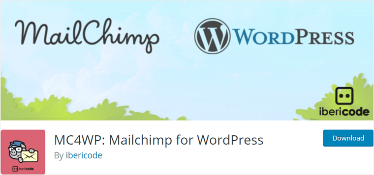 Mailchimp for WordPress Plugin 