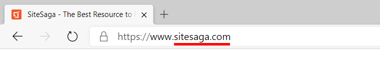 Custom Domain Name Example (www.sitesaga.com) - Create a Directory Website