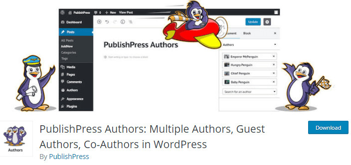 WordPress Plugin for Blogs - PublishPress Authors