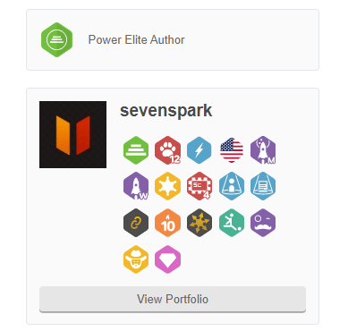 sevenspark Plugin Author Portfolio at CodeCanyon