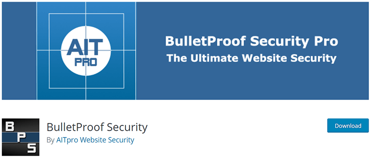 Bulletproof Security WordPress Malware Removal Plugin