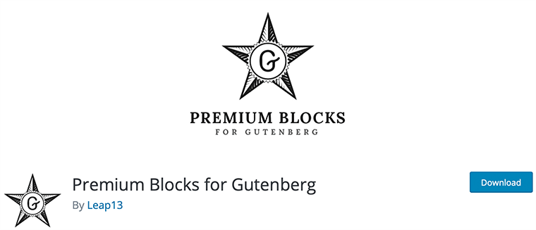 Premium Blocks for Gutenberg