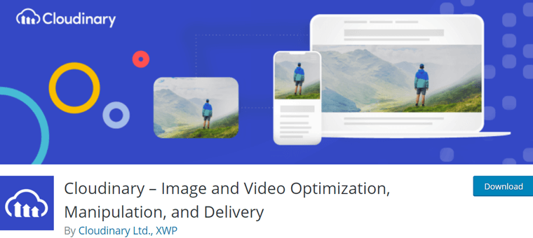 Cloudinary WordPress Plugin for Image & Video Optimization
