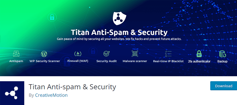 Titan Anti Spam and Security WordPress Plugin