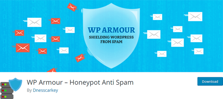 WP Armour Honeypot Anti Spam for WordPress Comments Forms