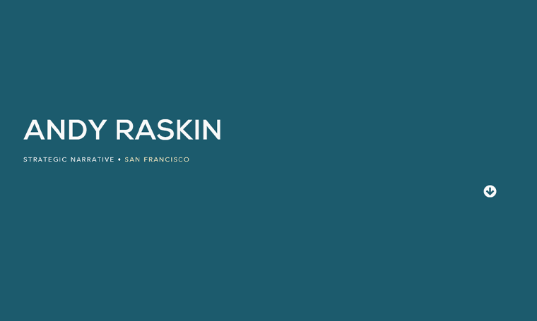 Andy-Raskin-Website business strategiest personal websites