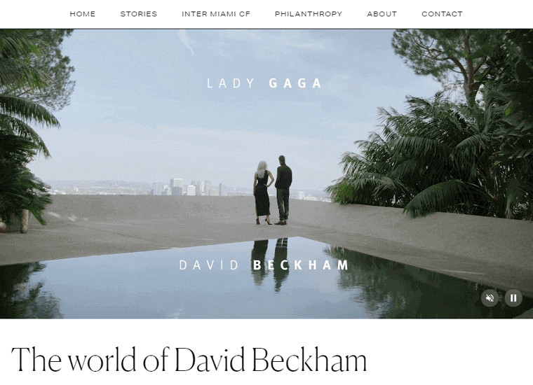 David-Beckham-Website