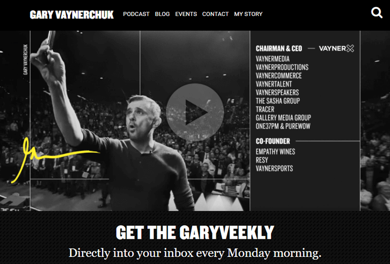 Gary-Vaynerchuk-Website