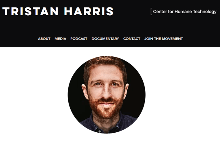 Tristan-Harris-Website best personal blog websites