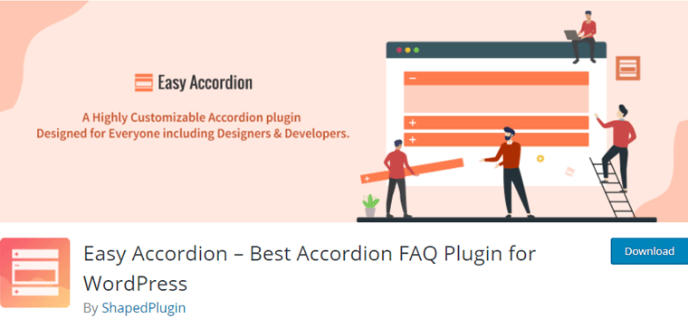 Easy-Accordion FAQ Plugin