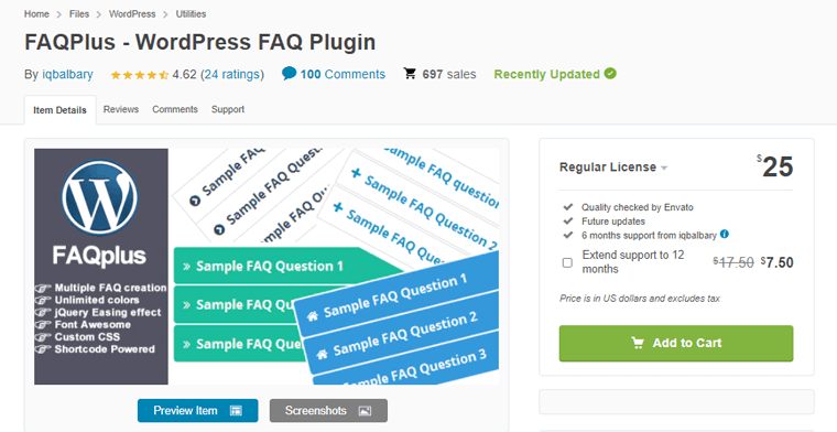 FAQPlus Plugin