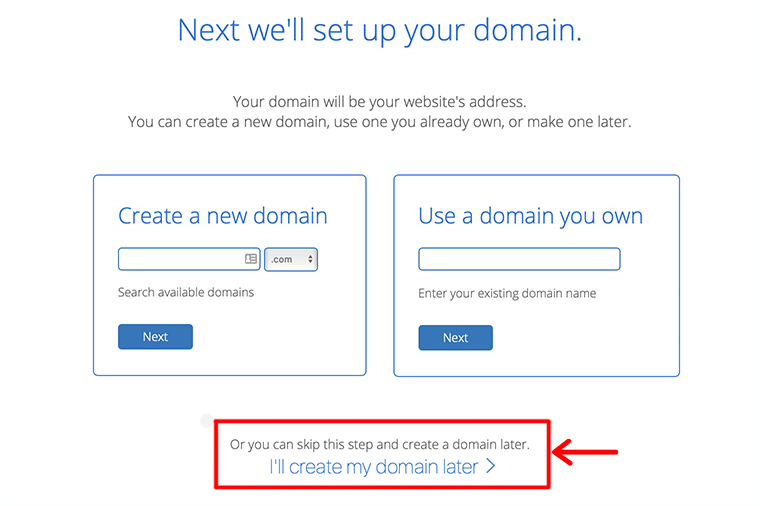 Setup Your Domain