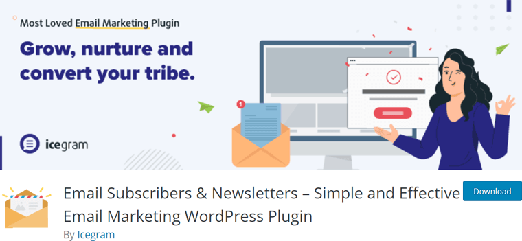 Icegram Email Marketing and Newsletter Plugin