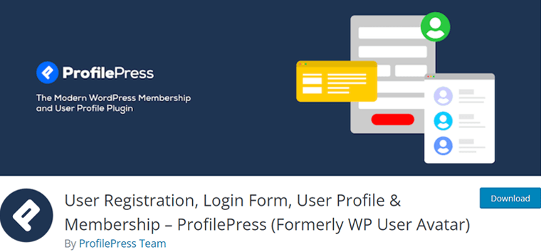 ProfilePress Best WordPress User Registration Plugin