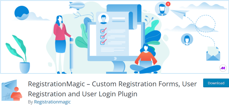 RegistrationMagic WordPress User Registration Plugin