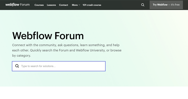 Webflow Forum