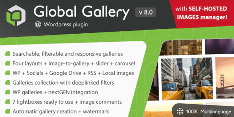 Global Gallery - Flickr WordPress Plugin