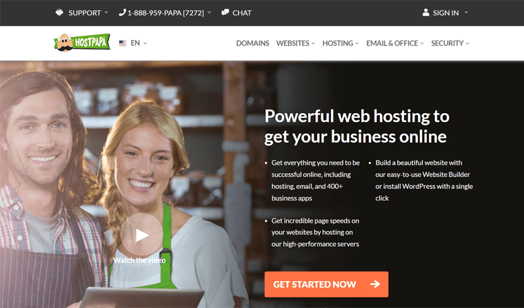 HostPapa Web Hosting Service Provider
