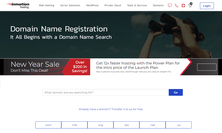 Inmotion Domain Name Registrar