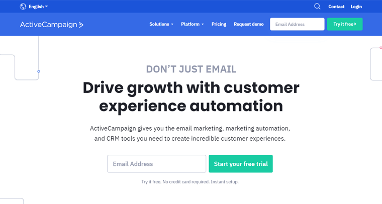 ActiveCampaign Email Automation Software