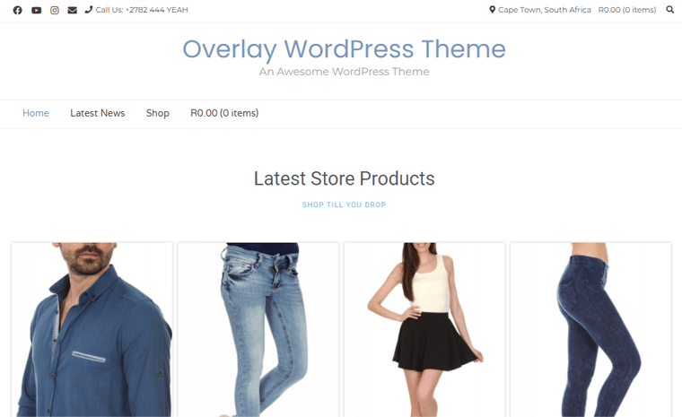 Overlay-Free Grid Style WordPress Themes