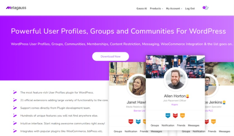 ProfileGrid Plugin for WordPress Communities, User Profiles