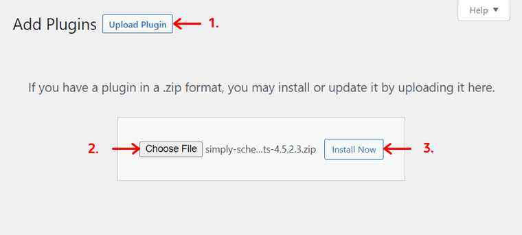 Upload and Install Premium SSA Plugin