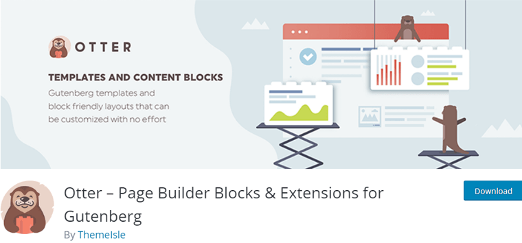Otter Page Builder Blocks & Extensions For Gutenberg