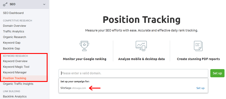 Position Tracking