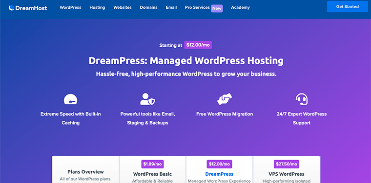 DreamHost Managed WooCommerce Hosting