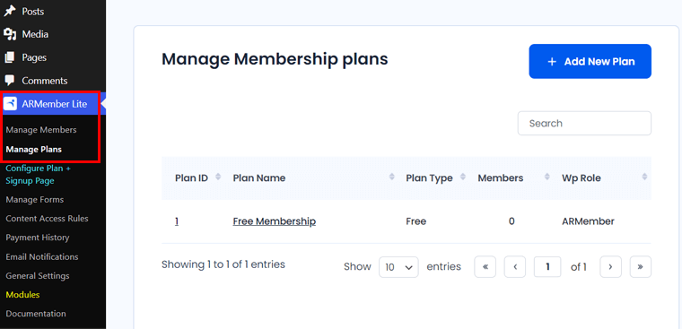 Multiple Membership Plans and Levels
