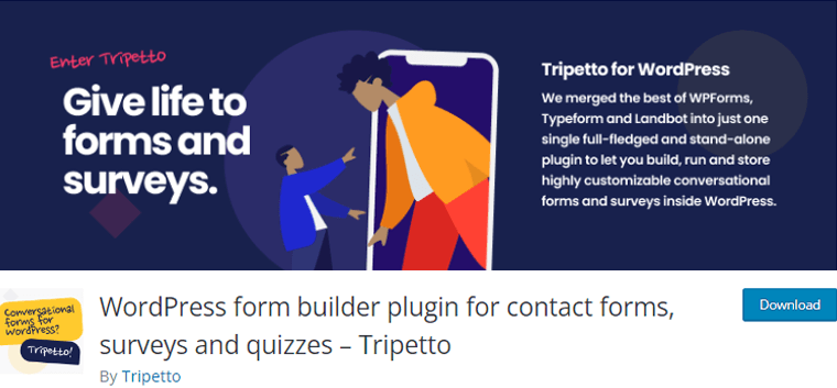 Tripetto WordPress Survey Plugin