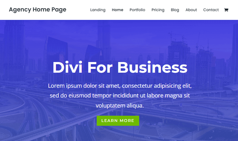 Divi Agency Theme For Creative Website