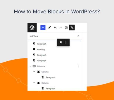 How to Move WordPress Blocks in the Block Editor?