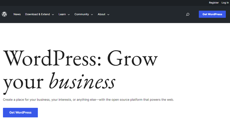 WordPress CMS Platform for Building Law Firm Website