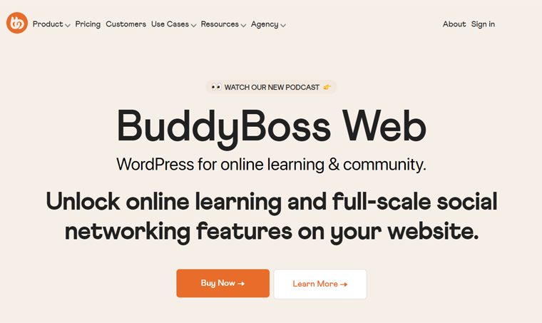 BuddyBoss WordPress Community Plugin