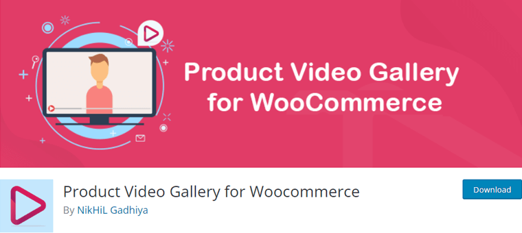 Product Video Gallery for WooCommerce WordPress Plugin