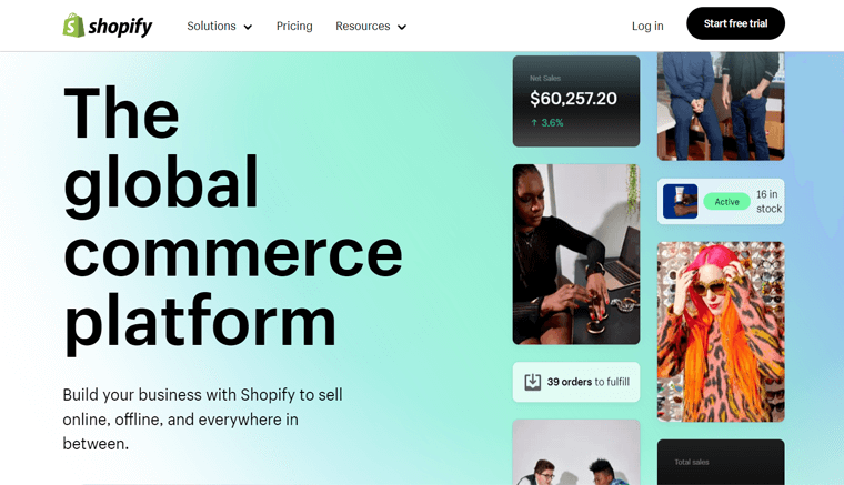 Shopify Website Builder for Small Business