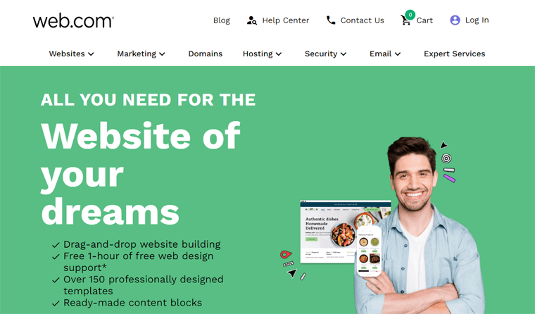 Web.com Website Builders for Small Business