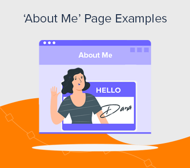 About Me Page Examples