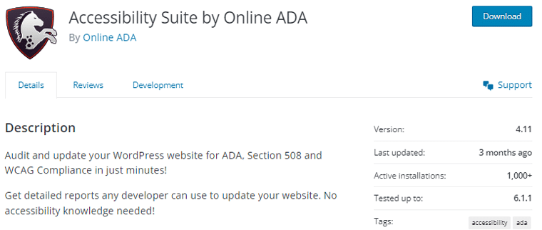 Accessibility Suite by Online ADA