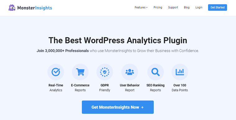 Monster Insights WordPress Plugin