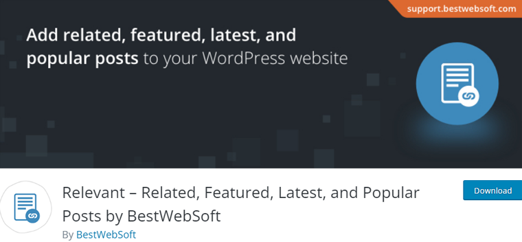 Relevant Popular Post Plugin For WordPress