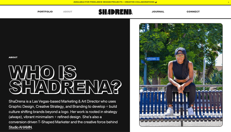 ShaDrena Portfolio Website