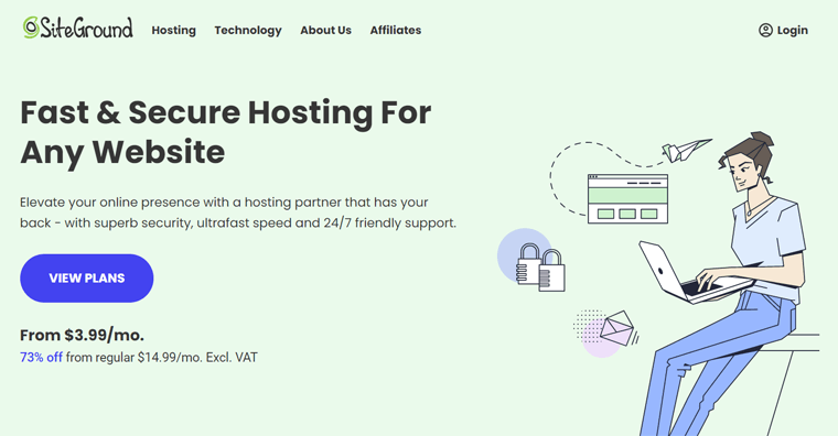 SiteGround Web Hosting Provider