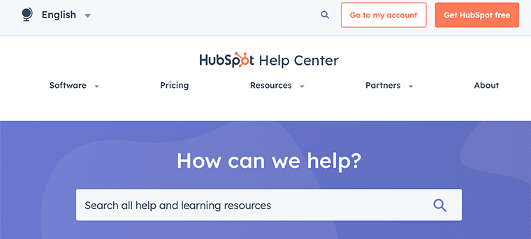 Hubspot Help Center